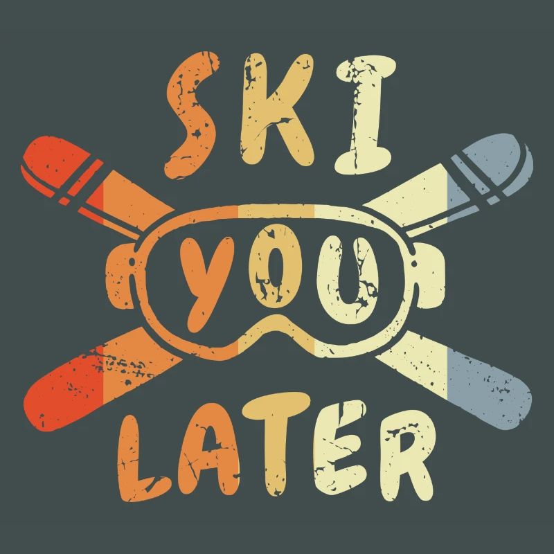 Skifahrer Witz