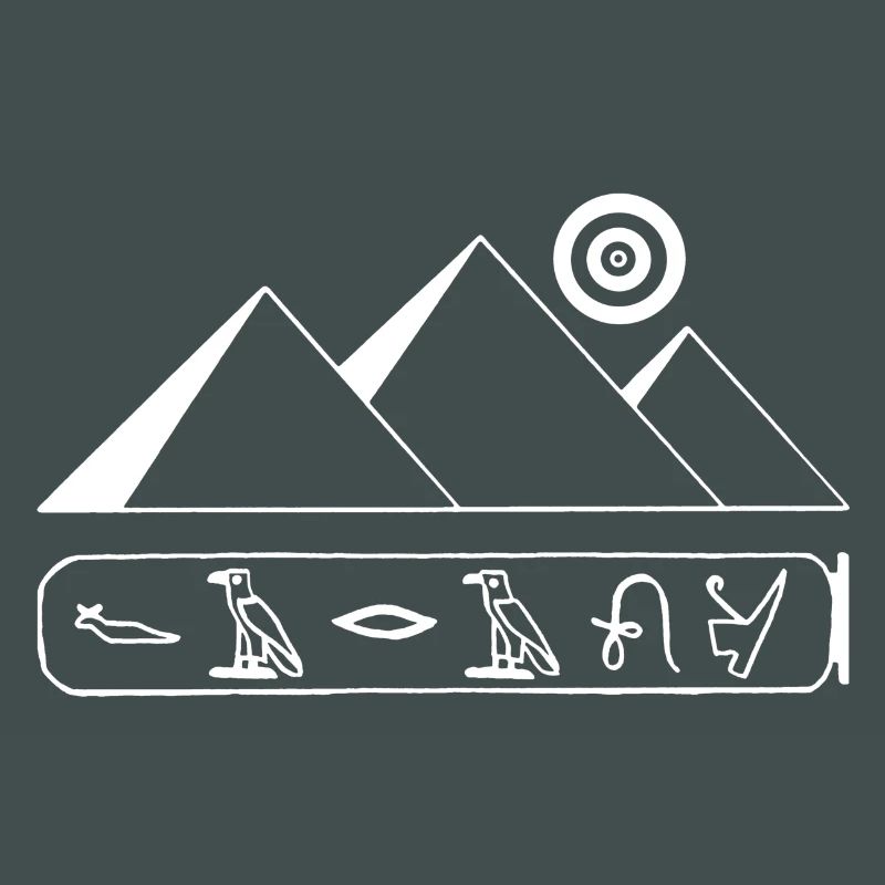 Pyramides et pharaon blanc