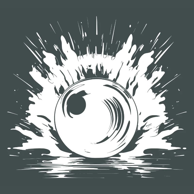 Bowling Drawing
