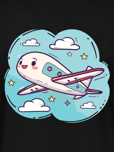 Airplane Comic Look