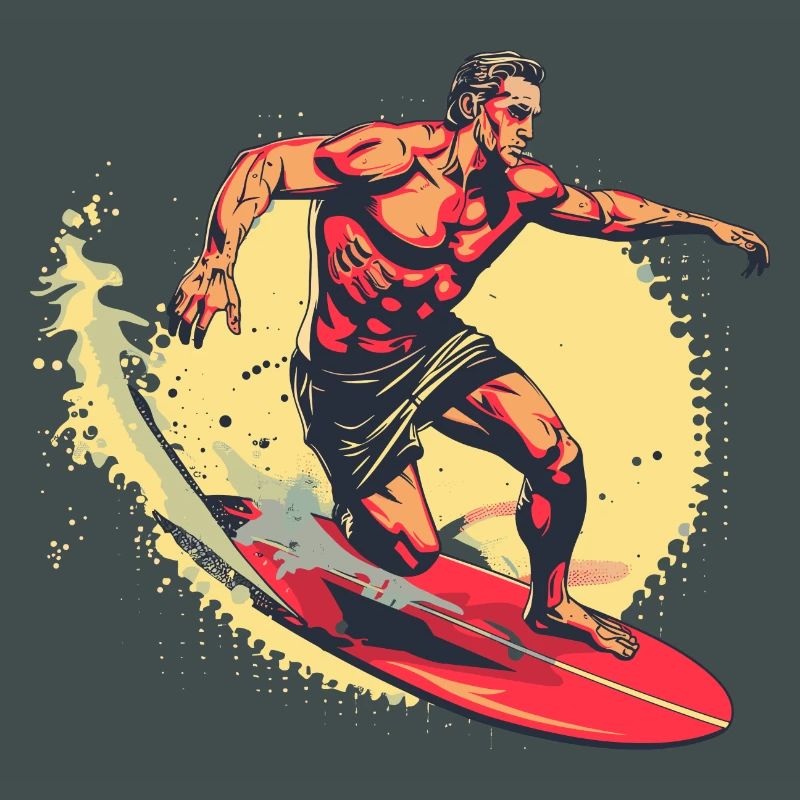 Surfer Grafik