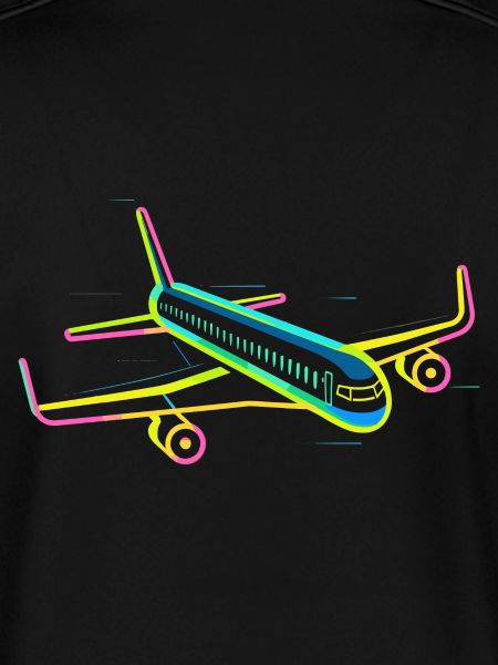 Retro Flugzeug Grafik