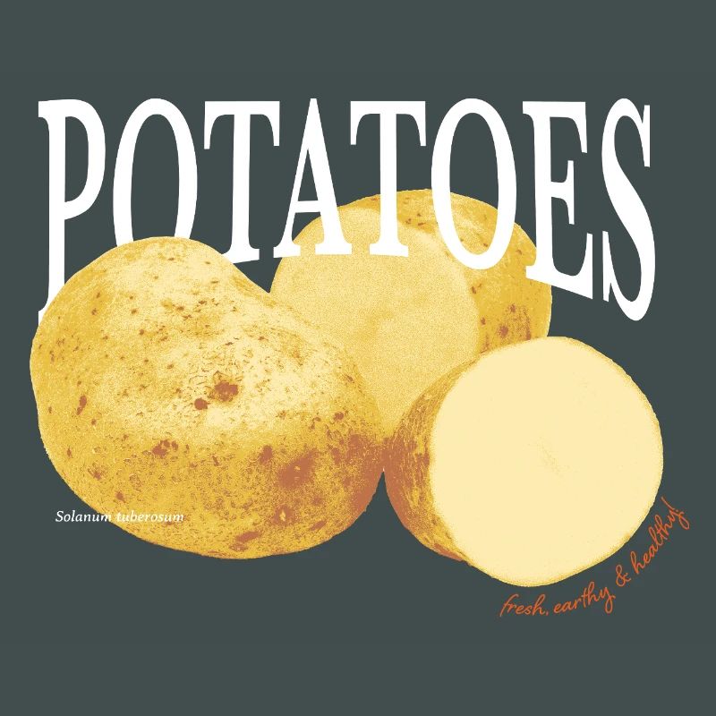 Potatoes – Retro Gemüse-Statement