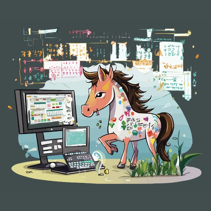Digital Graffiti Pony