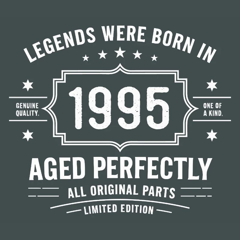 Original 1995 Vintage | Geburtstagsgeschenk 1995
