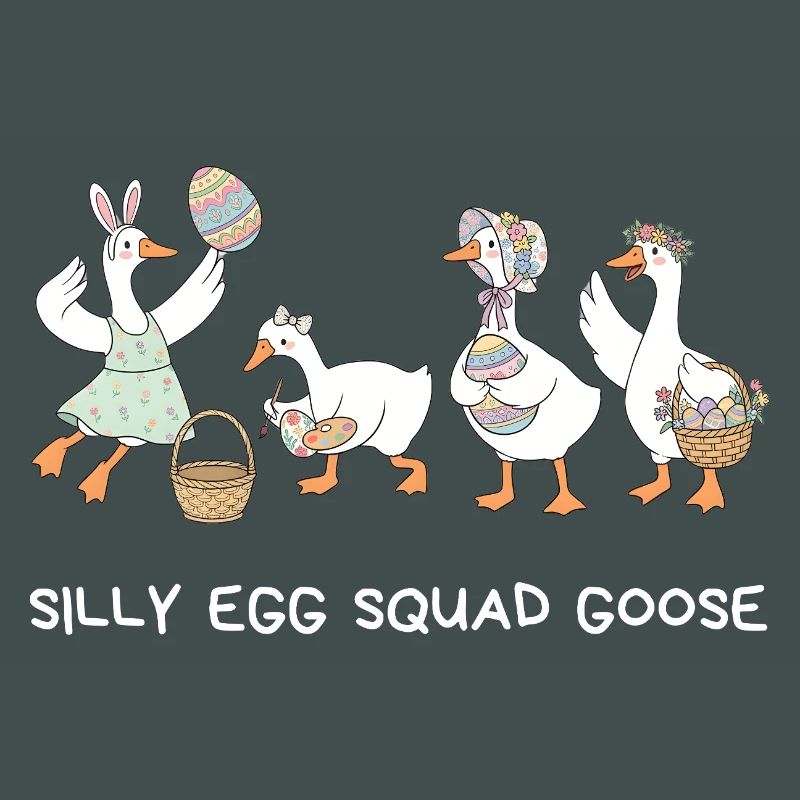 Silly Egg Squad Goose Ostern