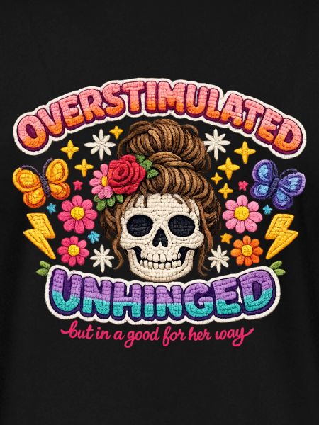 Overstimulated Unhinged Skull Flora