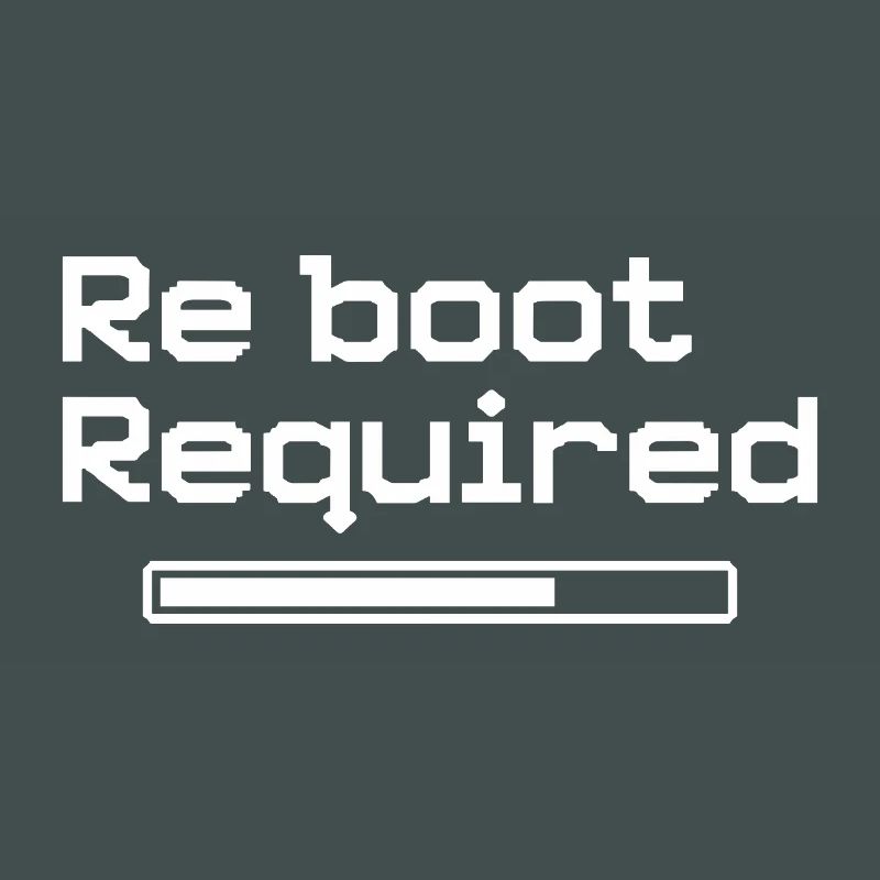 Redémarrage requis - Style de jeu rétro