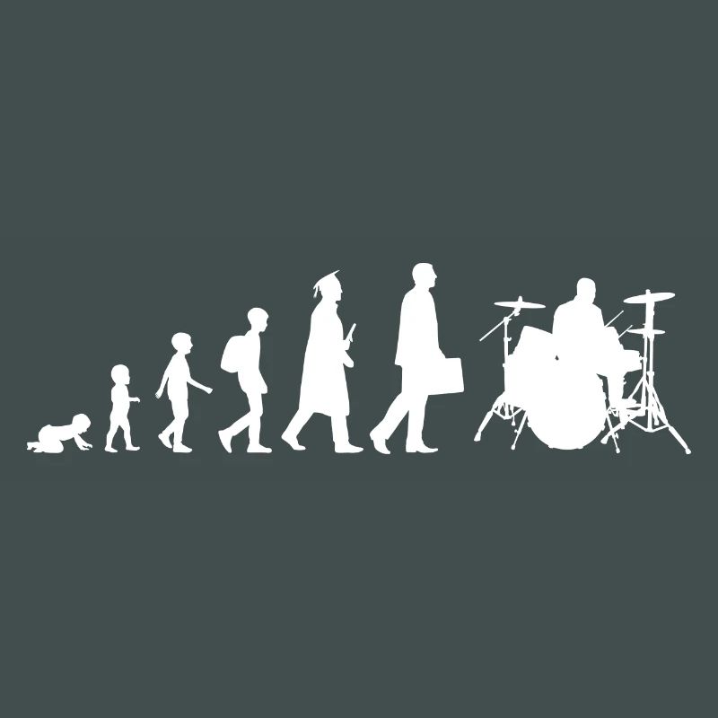 Schlagzeuger Evolution