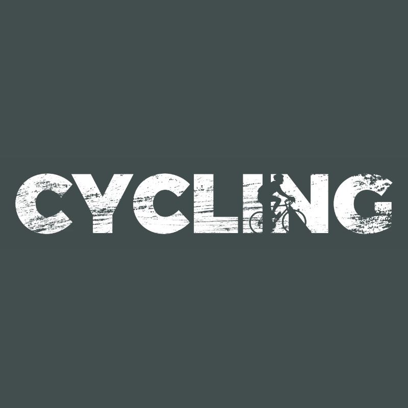 Lustiger Radfahrer