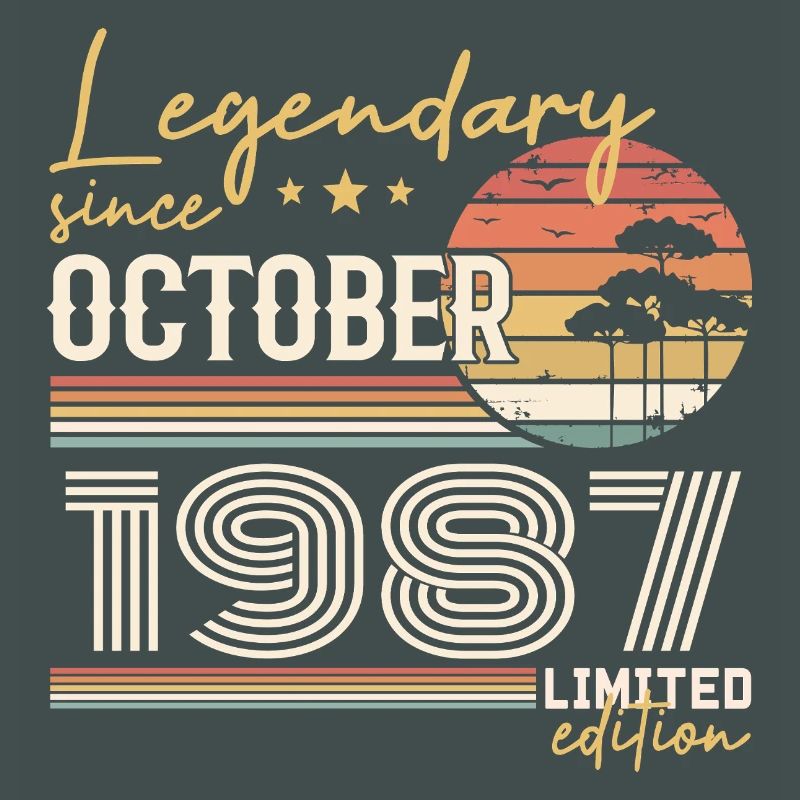 October 1987 Gift - Awesome Since October 1987
