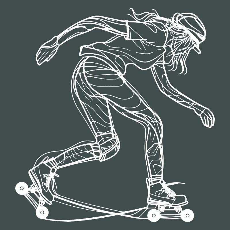 Rollschuh Mädchen