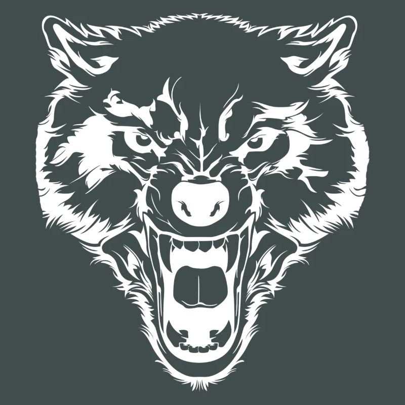 Wolf - Cooler Wolf - Dessin