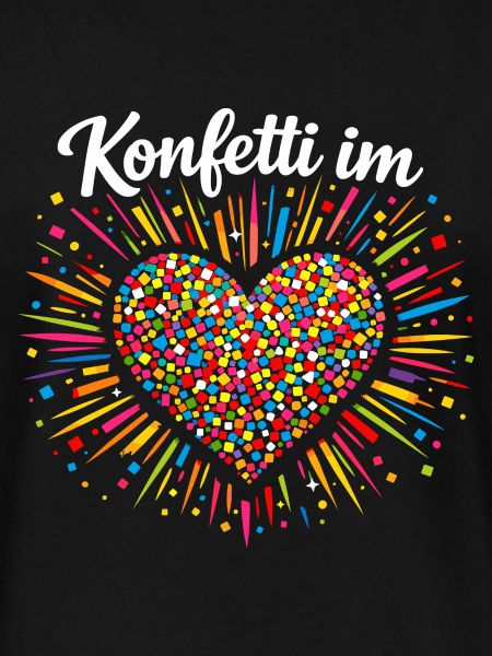 Konfetti Im Herzen Karneval Geschenk