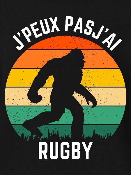 Sasquatch Rugby Retro Sun
