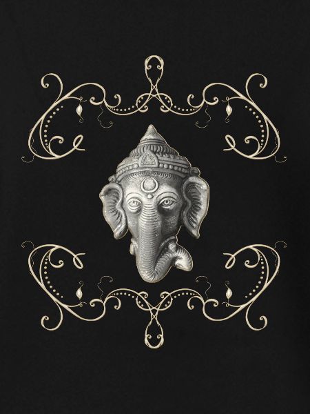 Hindu elephant god ganesh