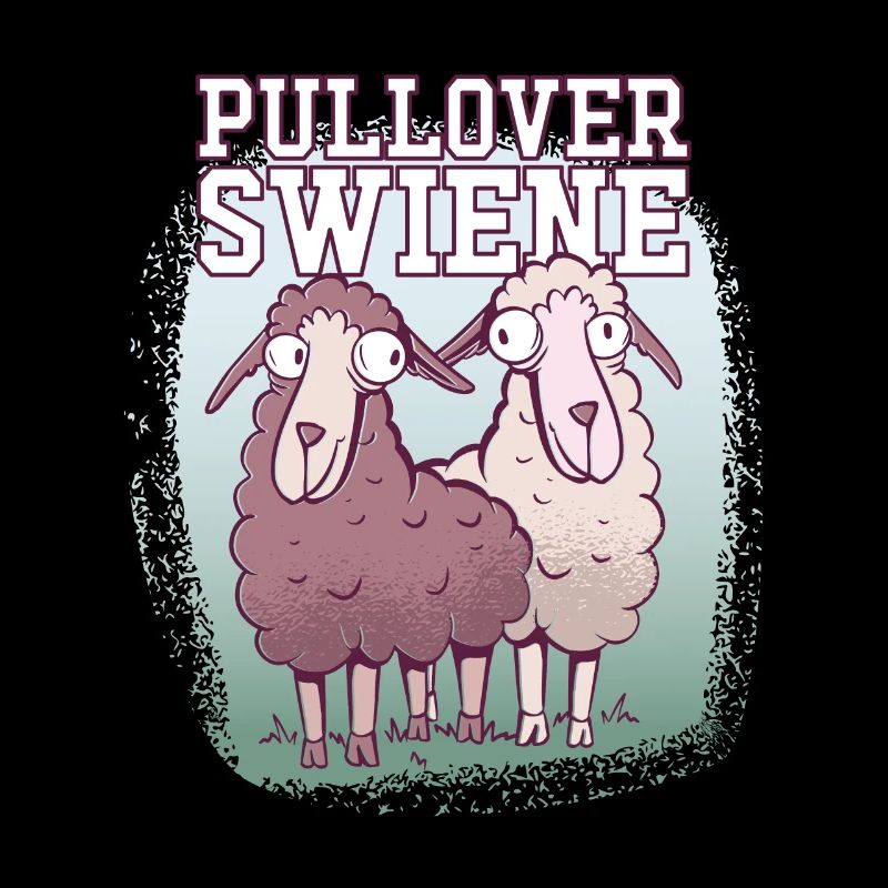 Pulloverswiene Plattdeutsch Ostfriesisch Schafe