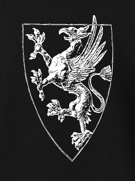 Rostock - standing griffin
