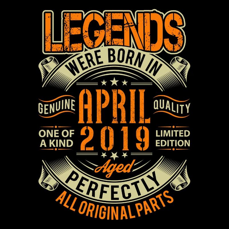 2019 April Birthday Legend