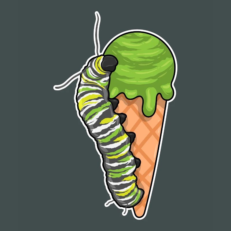 Raupe Eis