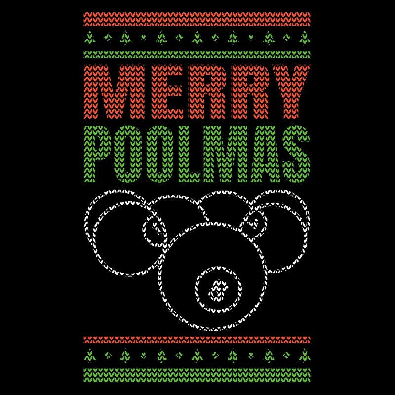 Christmas Billiard Player
