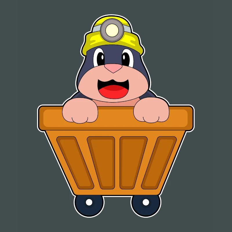 Mole Miner Mining Helmet Mining