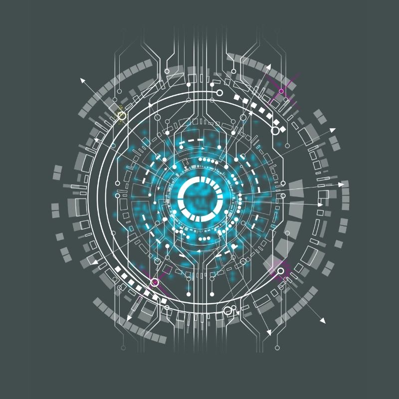 computer Space cpu pc Nerd Circuit Board Warp geek ai ki