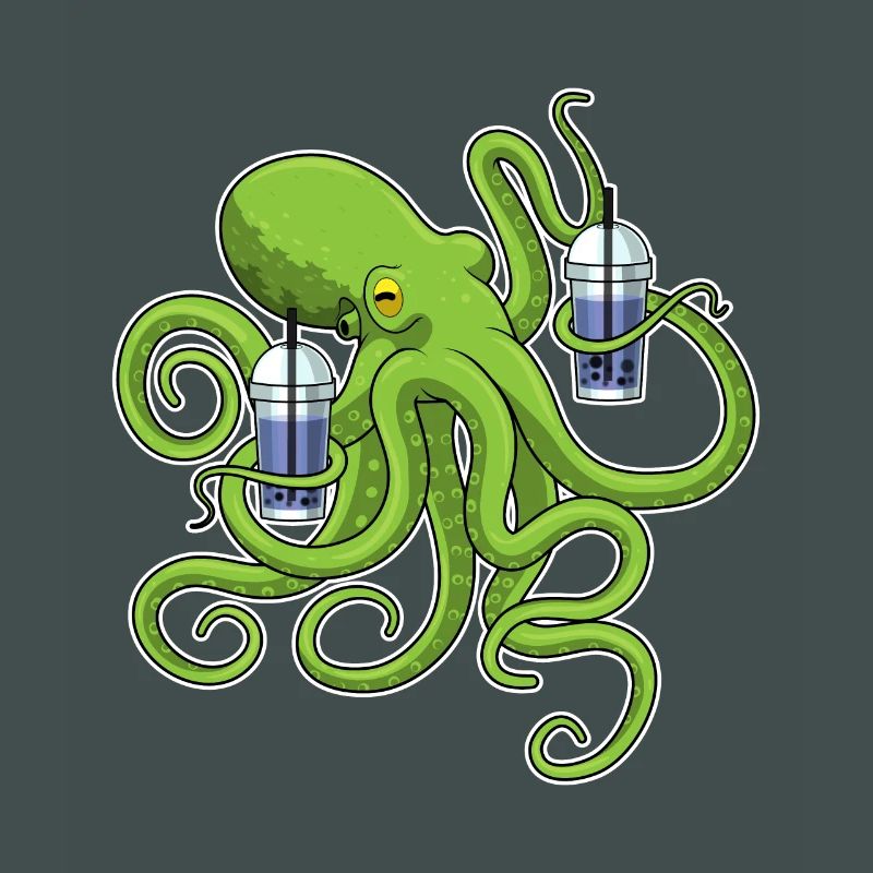 Krake Bubble tea