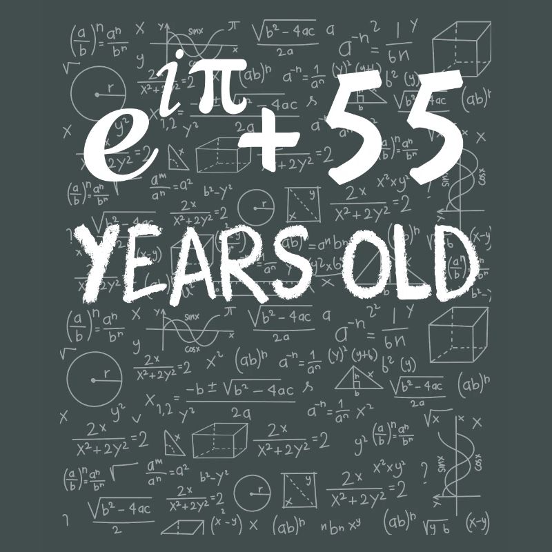 54e anniversaire 54 ans Euler Identité cadeau math