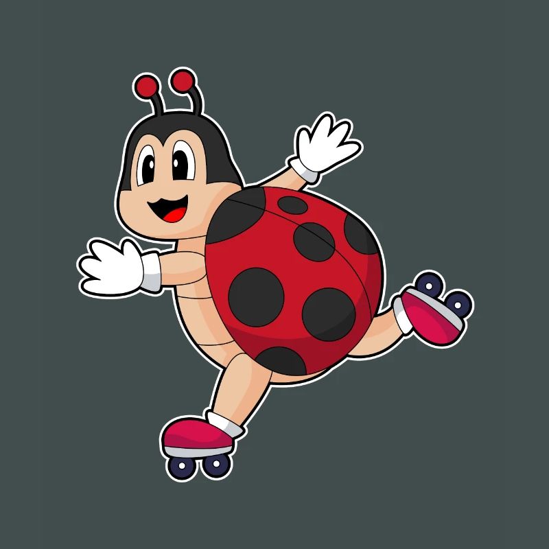Ladybug Inline skating Inline skates