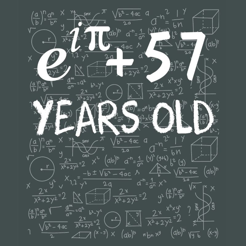 56th Birthday 56 Years Euler Identity Math Gift