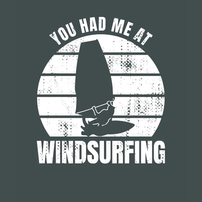 Lustiger Windsurfer Spruch