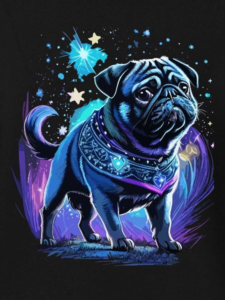 Midnight Magic Pug Dog