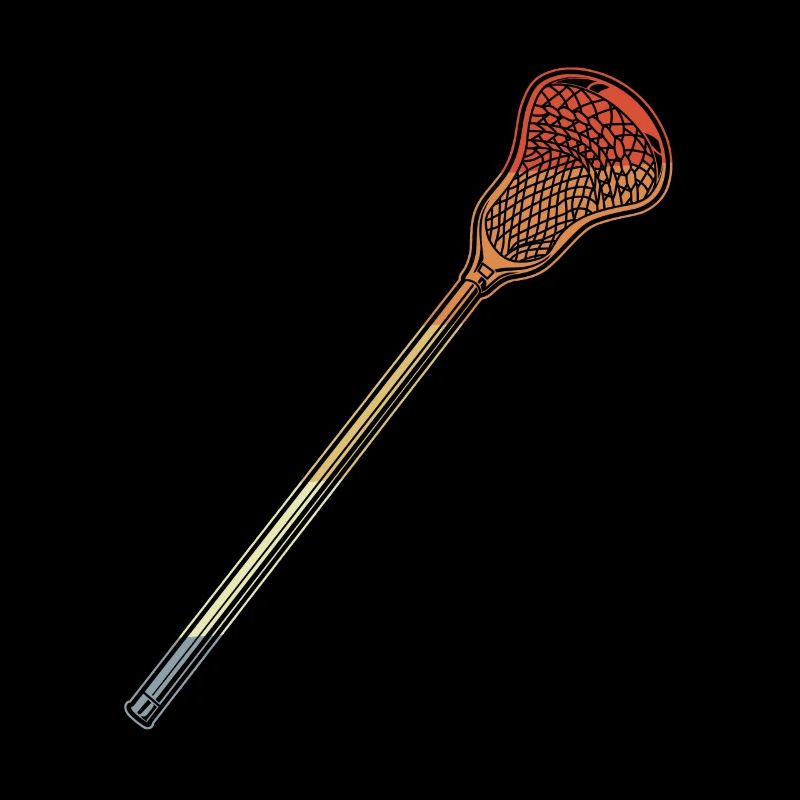 Lacrosse Schläger Skizze