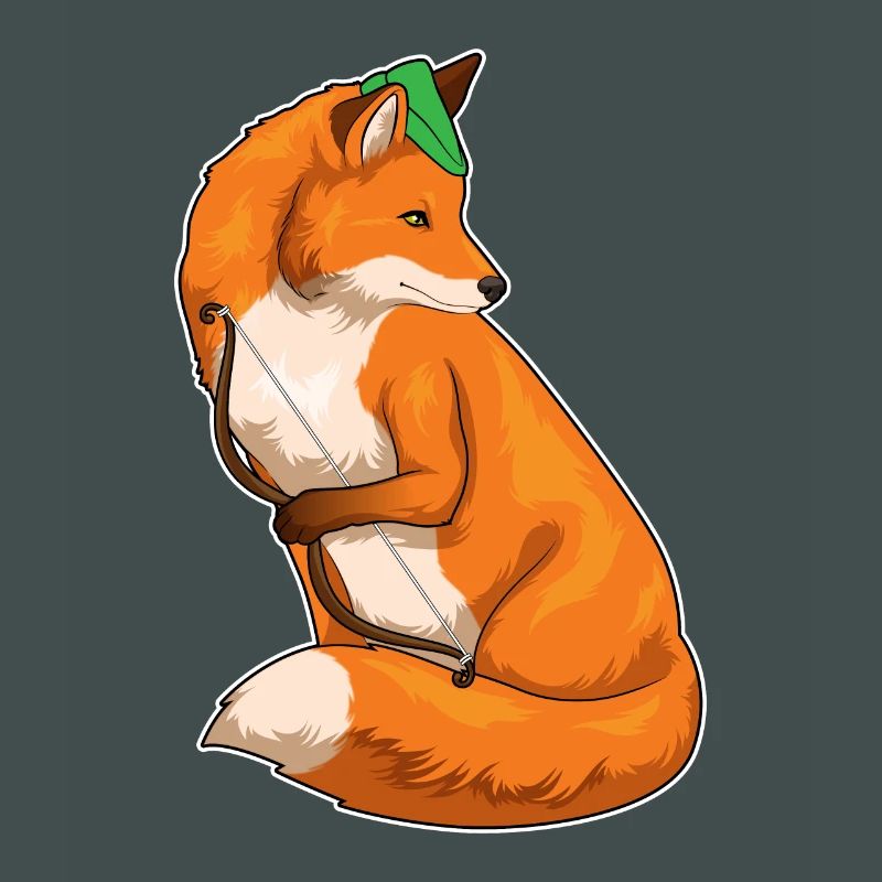 Fuchs Bogenschütze Bogen