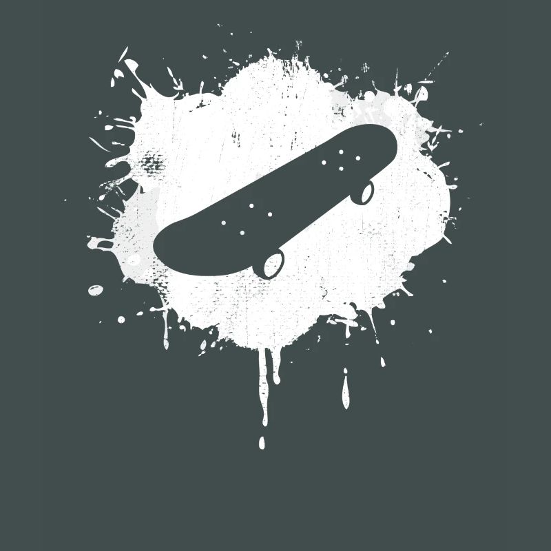 Skateboard Skizze