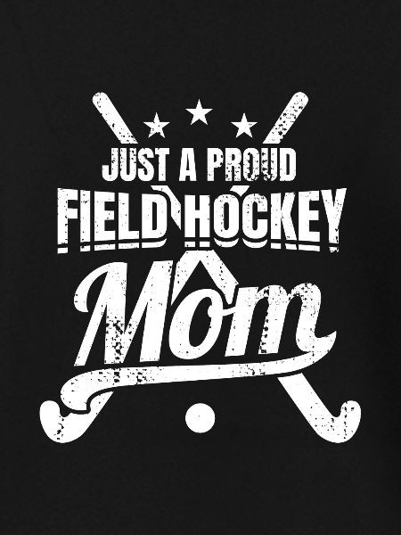 Stolze Hockey Mutter