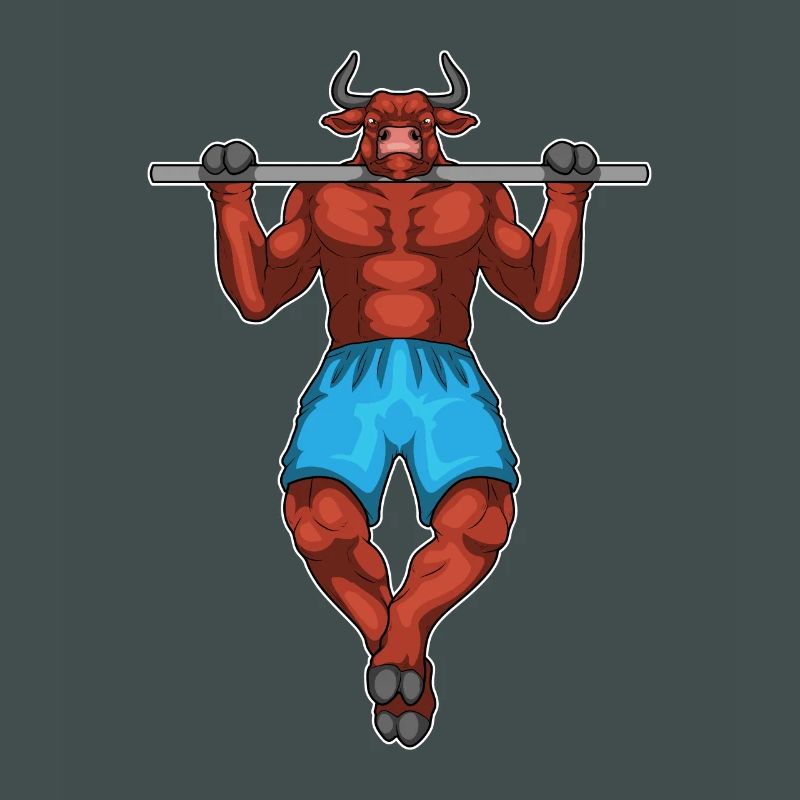 Taurus Bodybuilder Pull-Ups Musculation