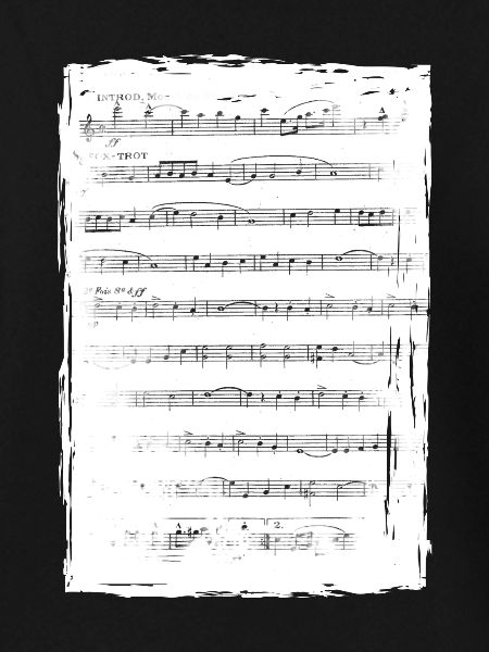 Sheet of music