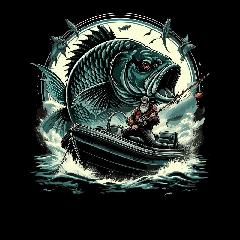 Fisherman Angler Majestic Carp