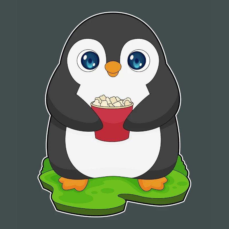 Pop-corn pingouin