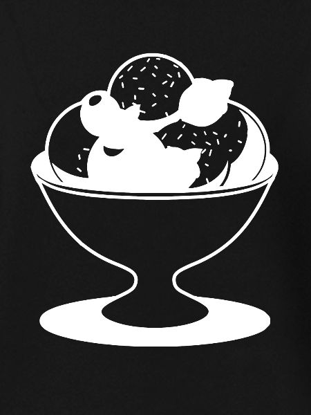 Ice cream sundae Drawing