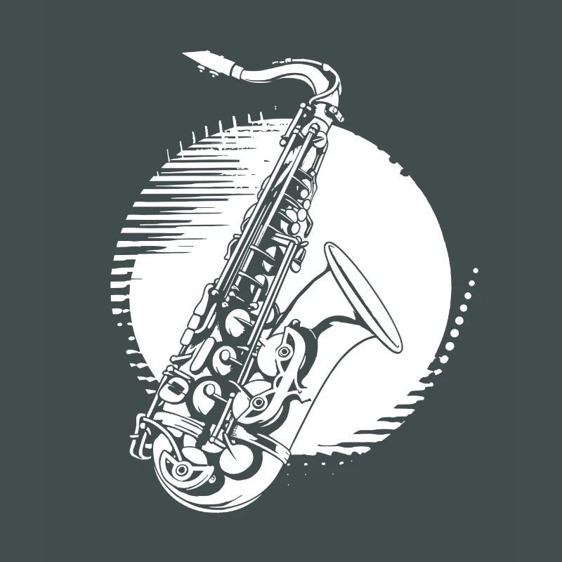 Saxophon Grafik