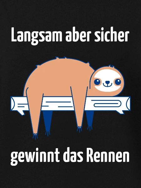 Entspannte Faultier-Stimmung