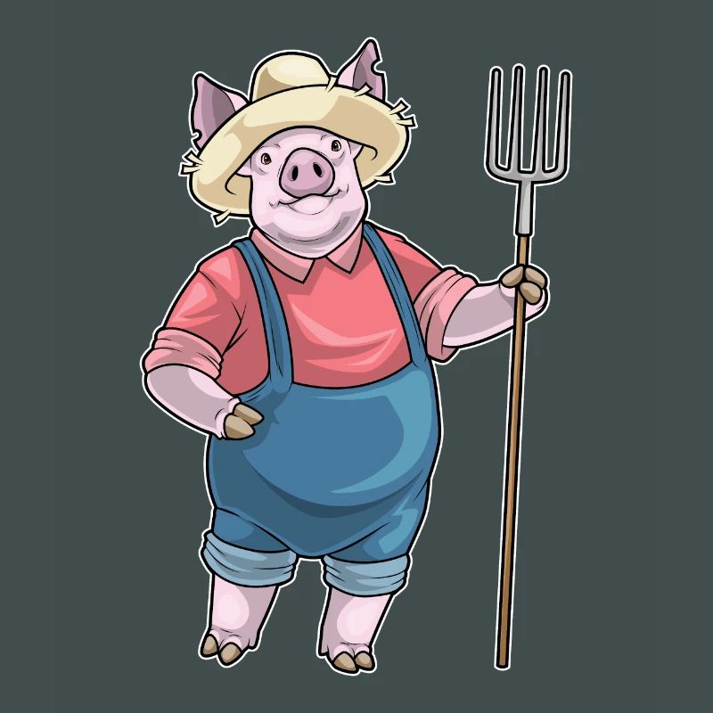 Pig Farmer Pitchfork