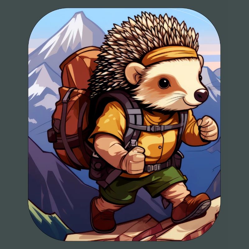 IgelWandern / Bergsteiger Igel