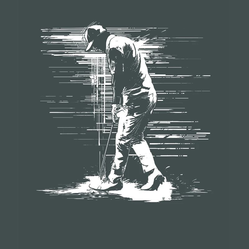 Golfer Sketch