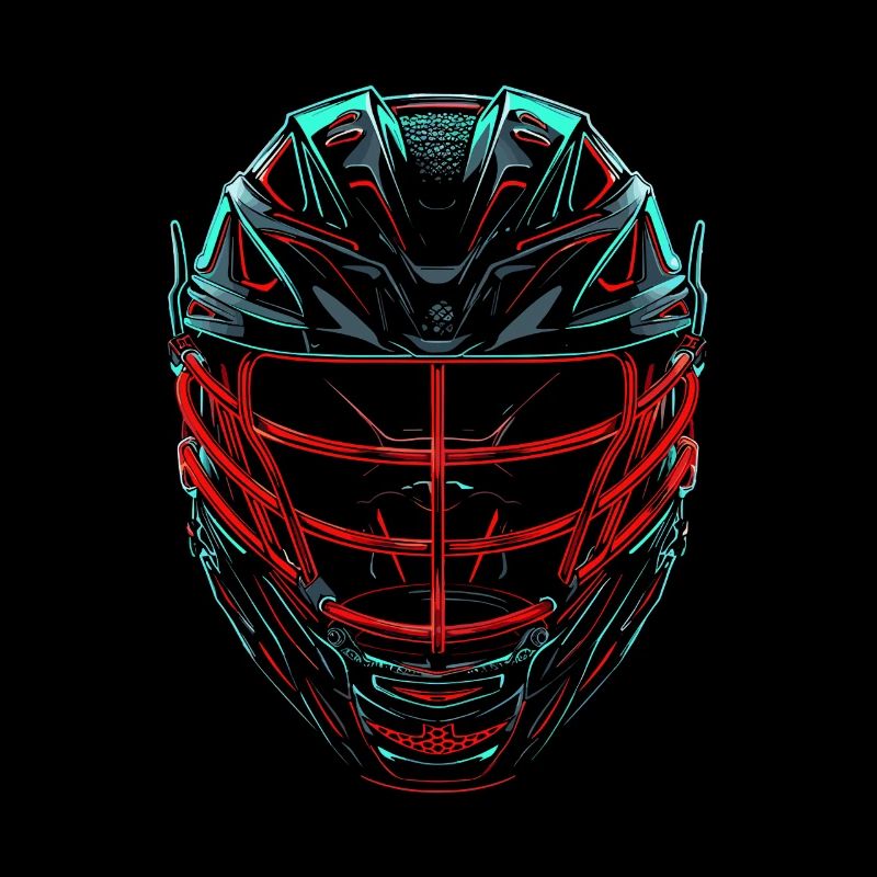 Lacrosse Helm Retrowave
