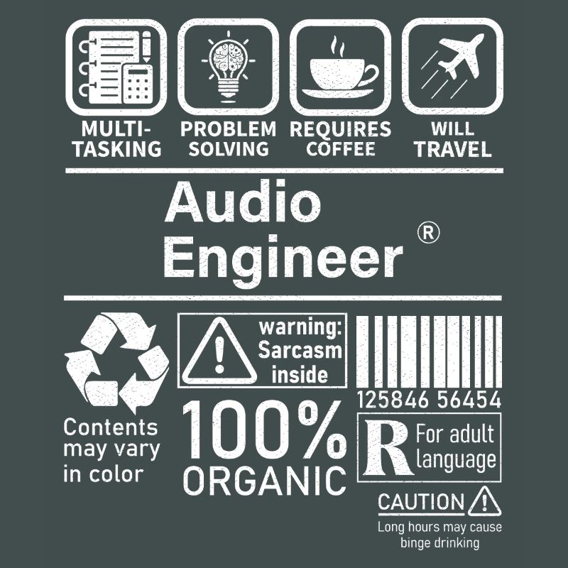 Audio Engineer multi tasking problem solving