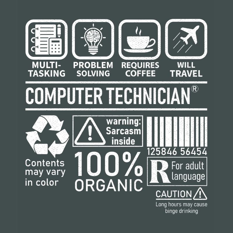 Computer Technician multi tasking problem solving
